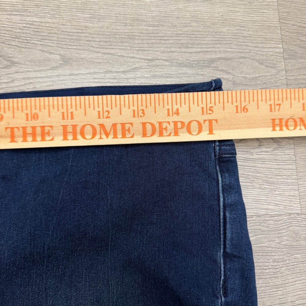 Free People We The Free Flare Jeans 29 Long Dark Wash Bell Bottom Stretch Boho - Picture 7 of 10